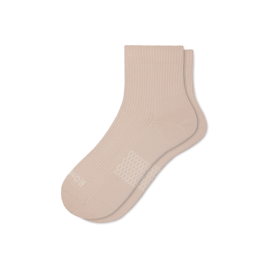 Women's Modern Rib Quarter Socks - Light Weekend Support