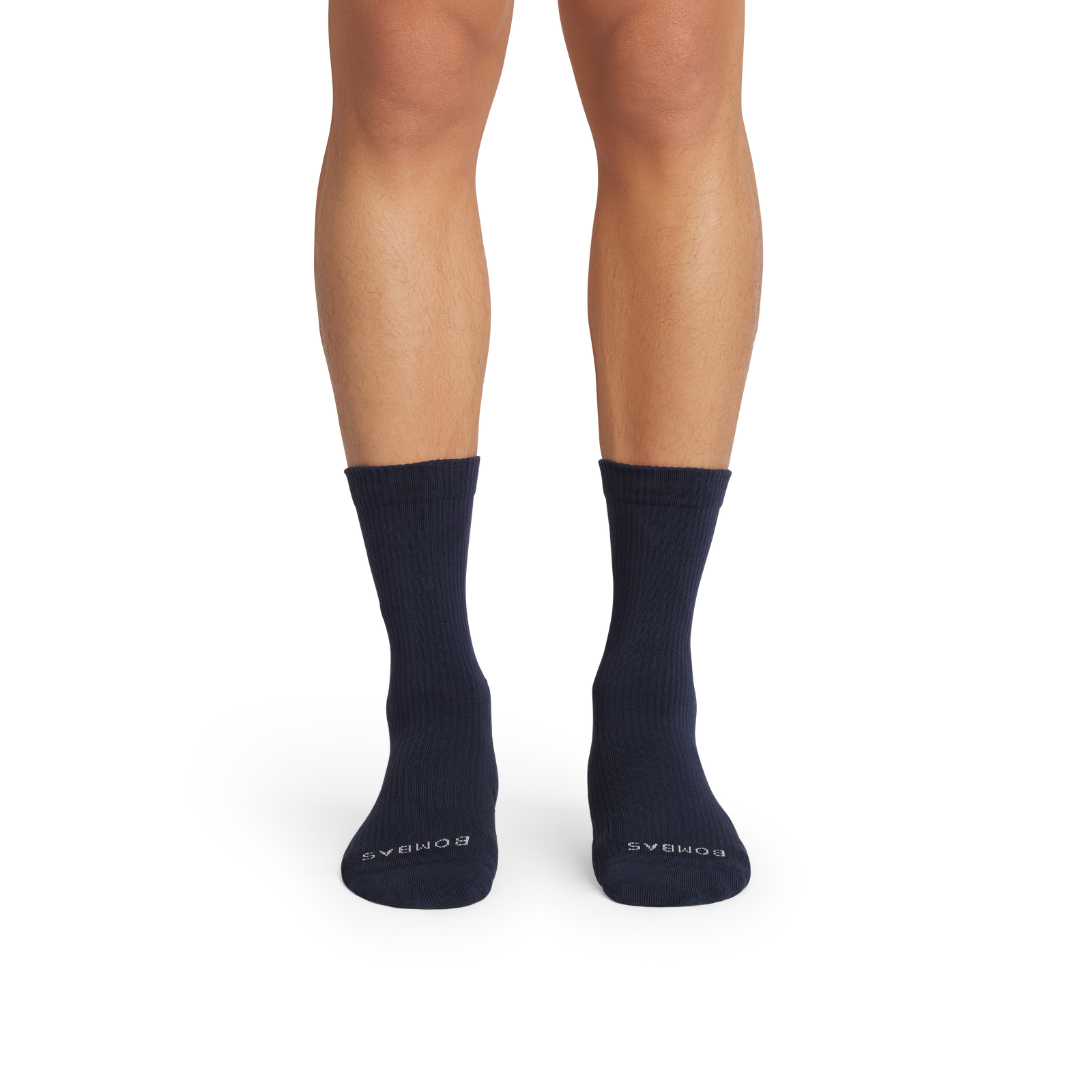 Modern Rib Half Calf Socks - midnight navy MO1 [10047]