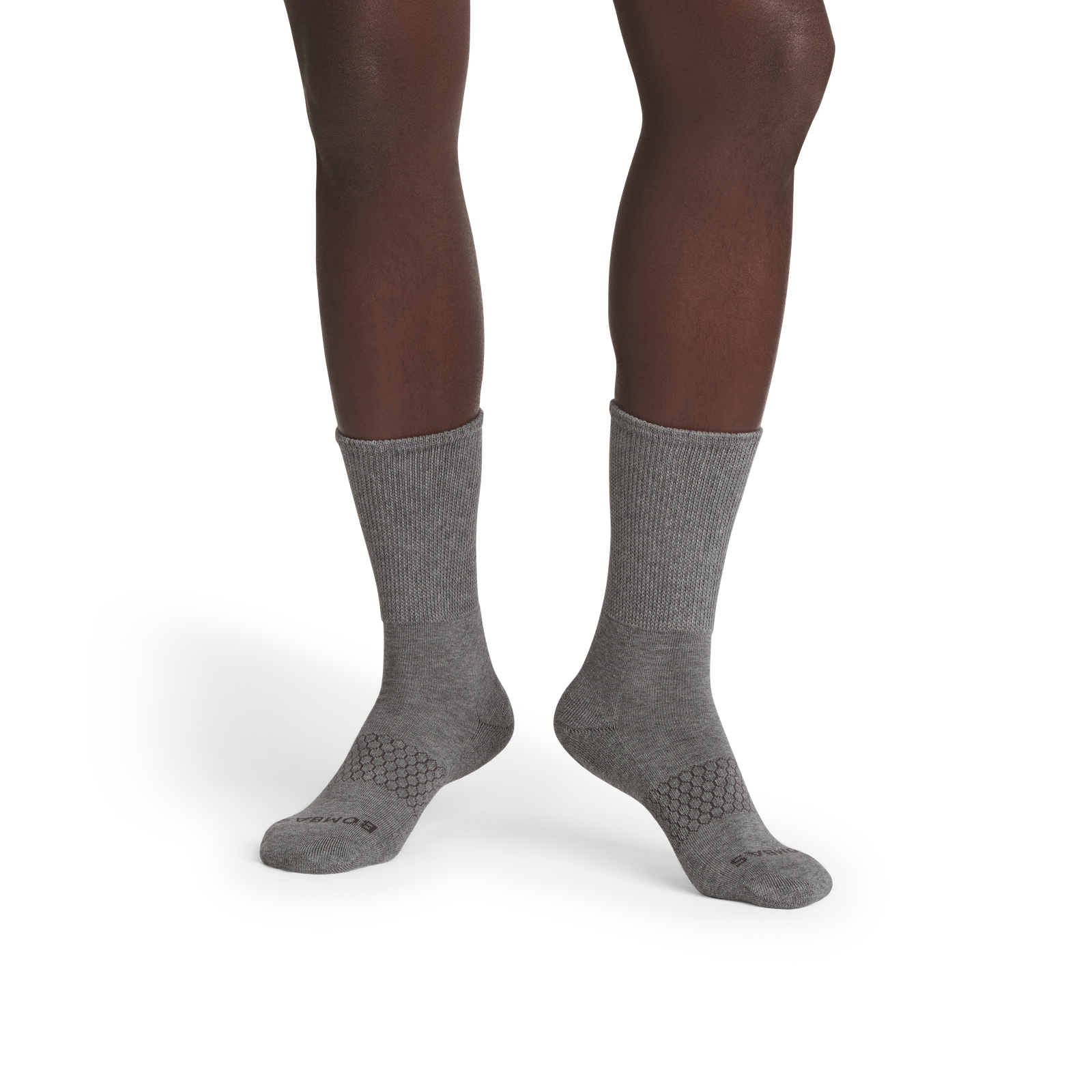 Ultra Stretch Calf Socks - Medium Grey MO2 [10113]