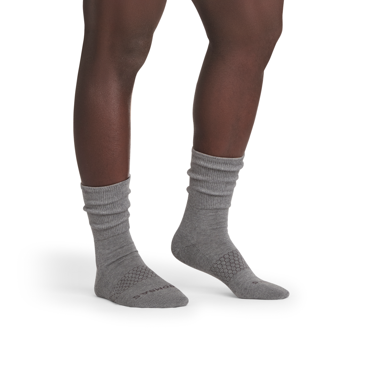 Ultra Stretch Calf Socks - Medium Grey MO1 [10113]