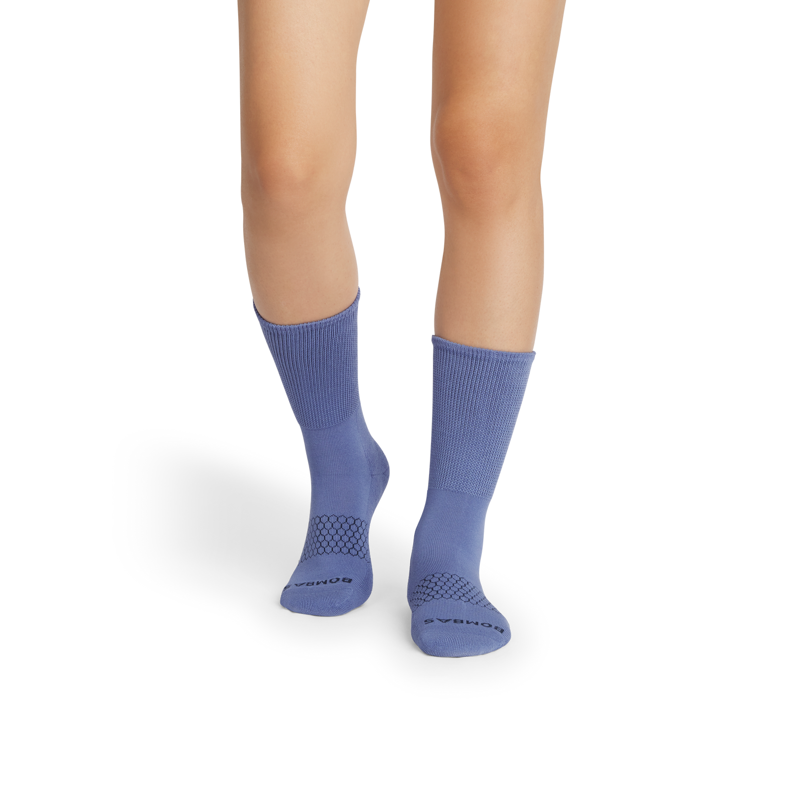 Ultra Stretch Calf Socks - Oyster Blue WO1 [10114]