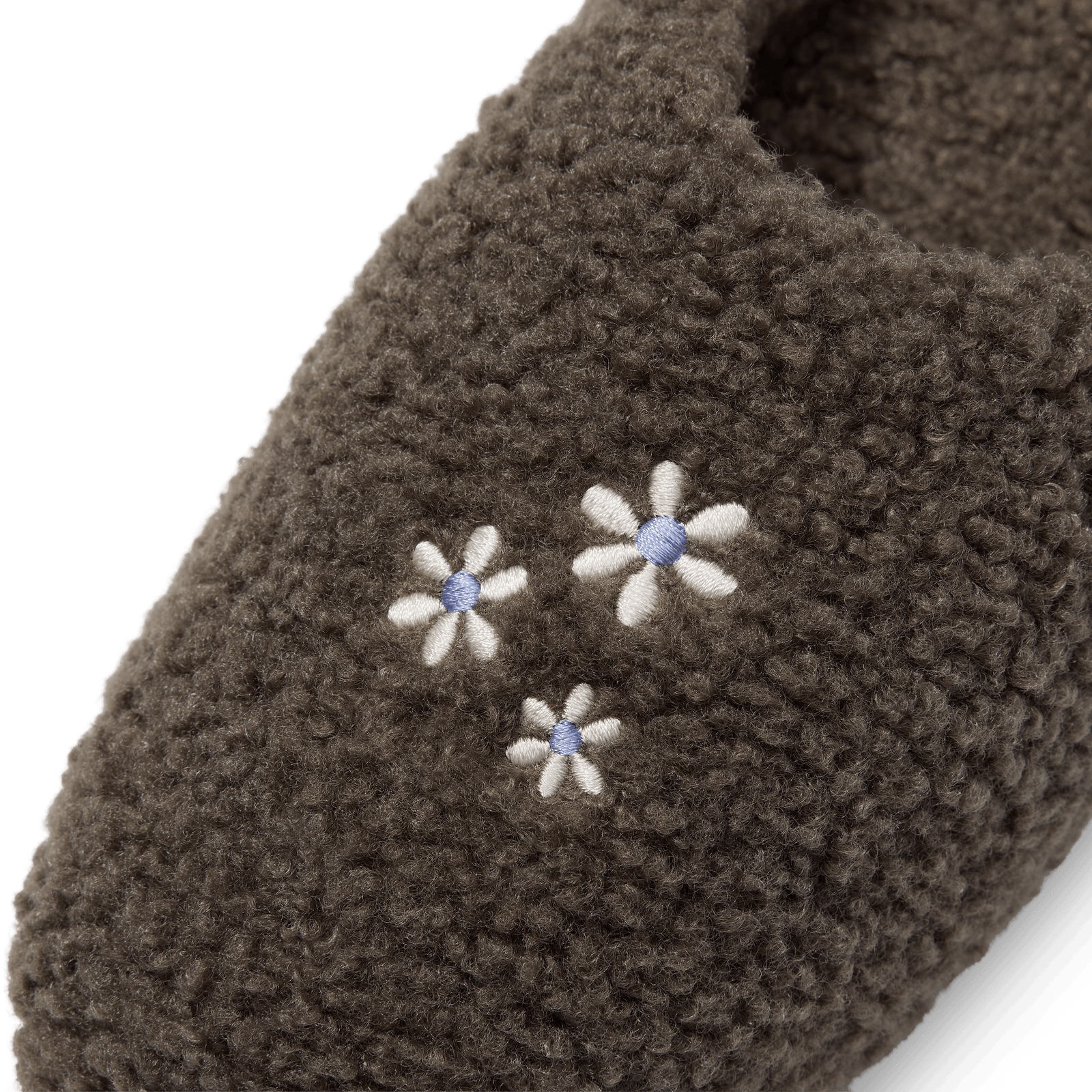 Women's Sunday Mule Slipper - Mushroom Grey Detail [10331]