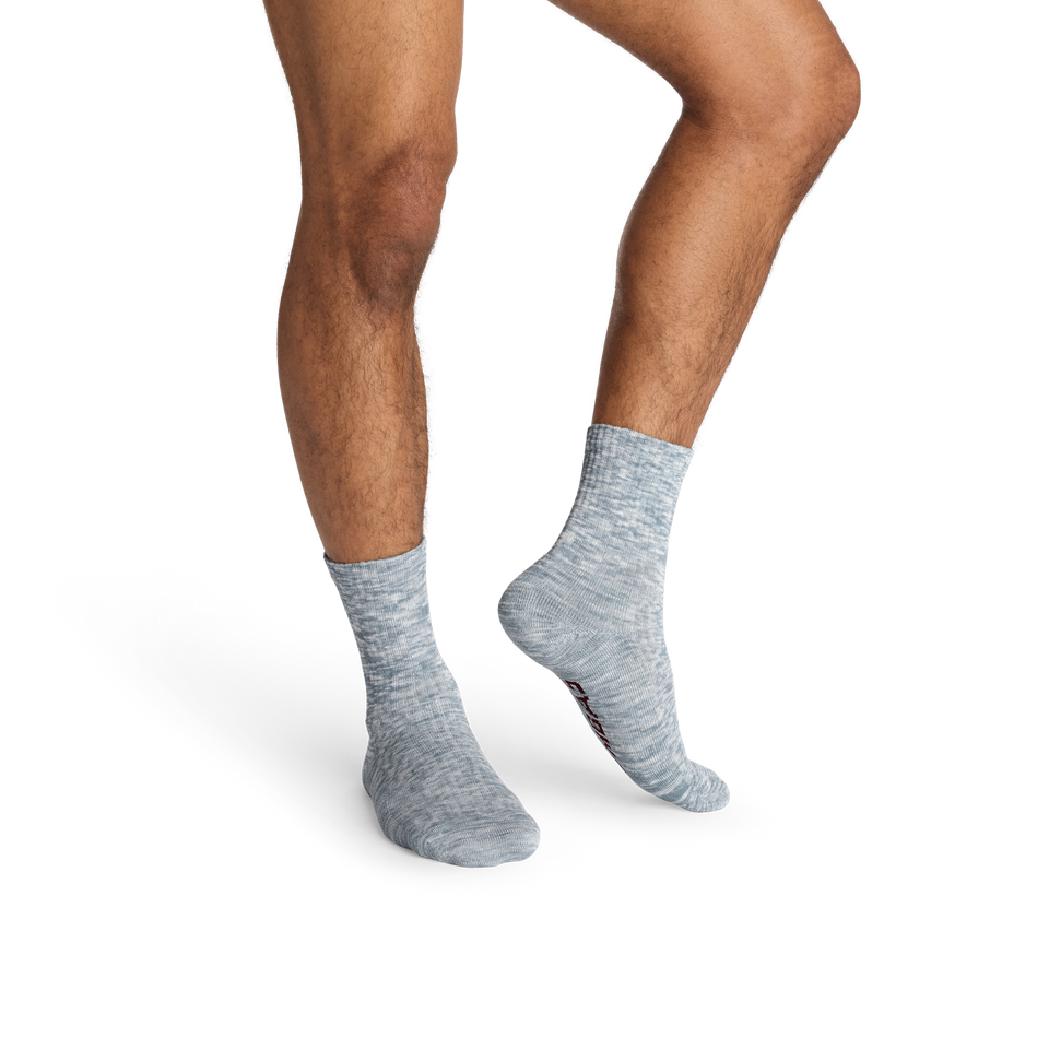 Summer Slub Half Calf Socks - Sea Storm MO1 [10392]