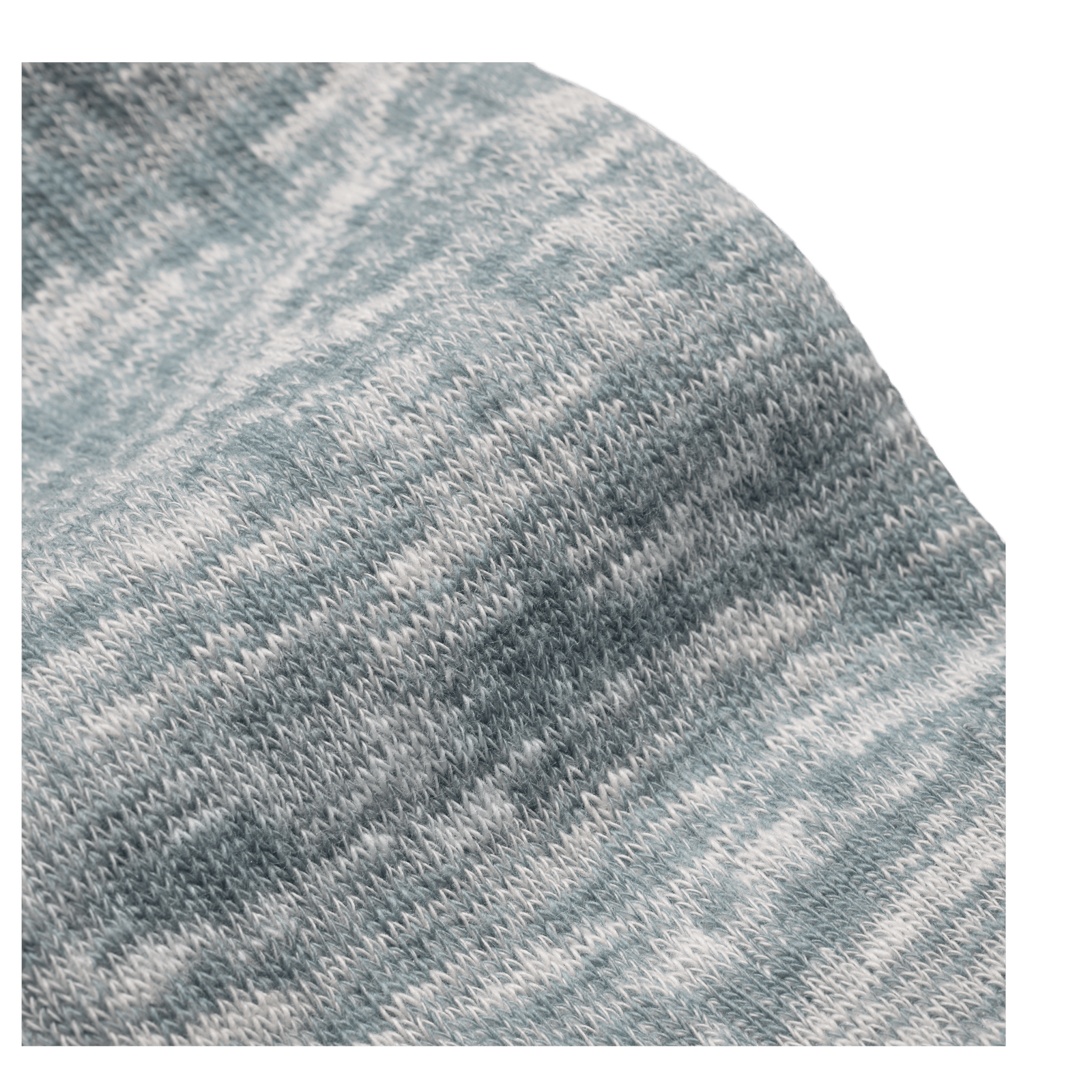 Summer Slub Half Calf Socks - Sea Storm Detail [10392]