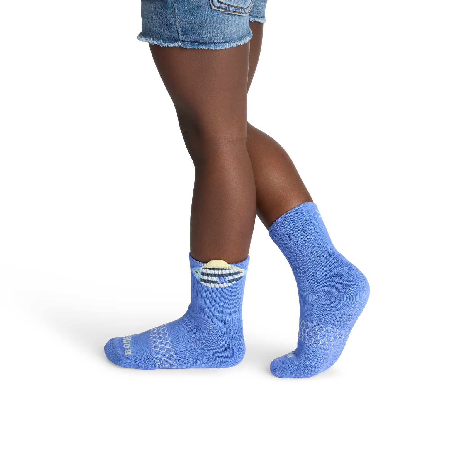 Junior Gripper Calf Sock - hydrangea JO1 [10463]