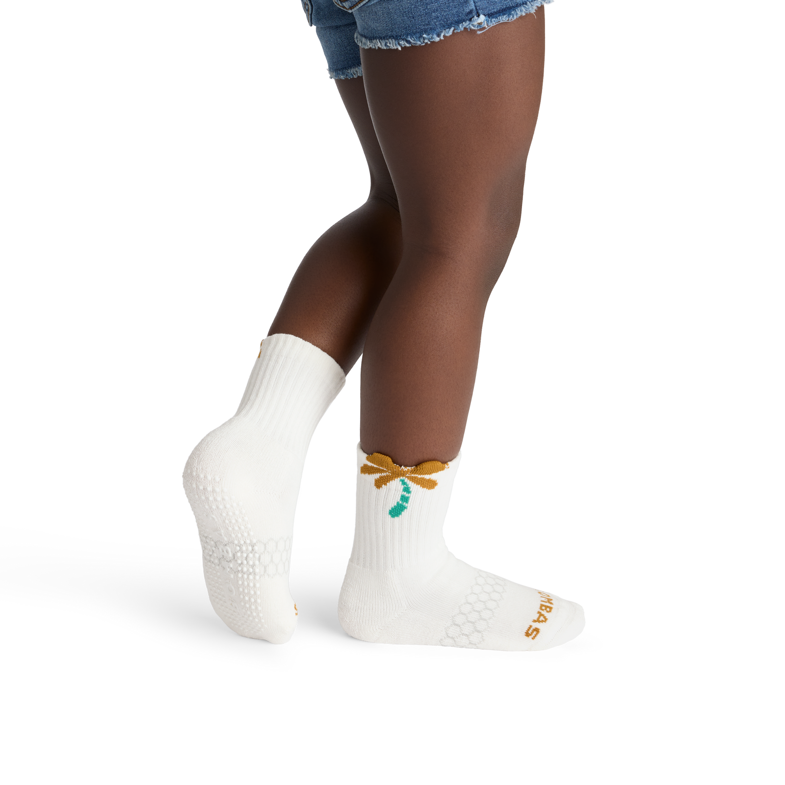Junior Gripper Calf Sock - soft white JO1 [10465]