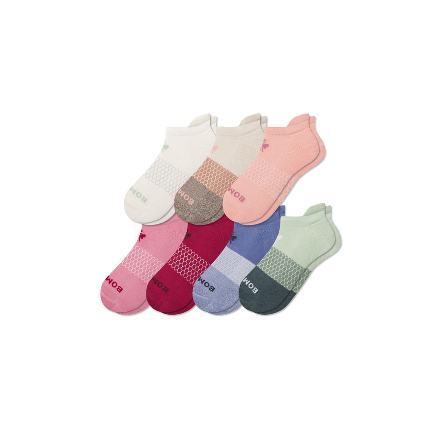 Women's Week of Bombas Ankle Sock 7-Pack - Cozy Weekend Rotation