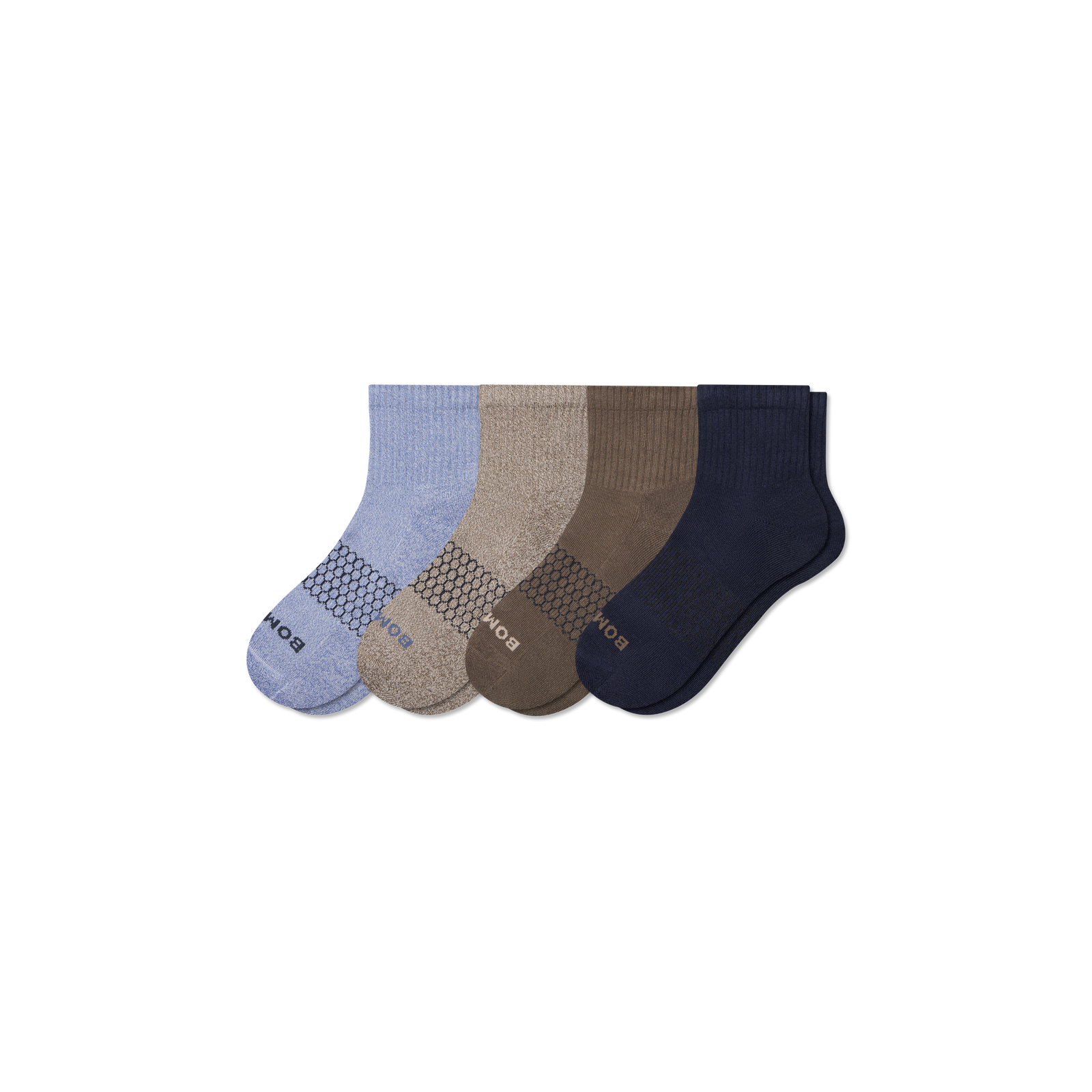 Quarter Socks 4-pack - Navy Birch Mix L [10489]