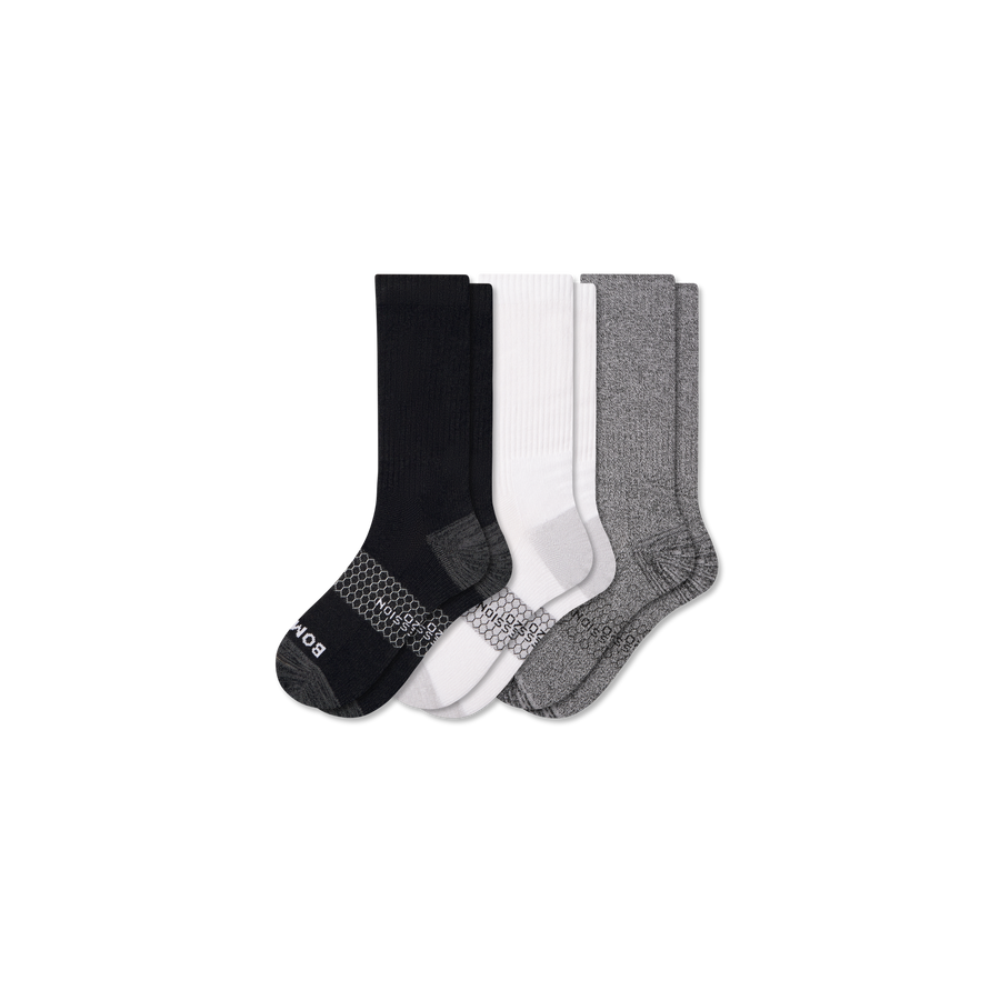 Women’s Everyday Compression Calf Sock 3-Pack (15-20mmHg) - Daily Run Control