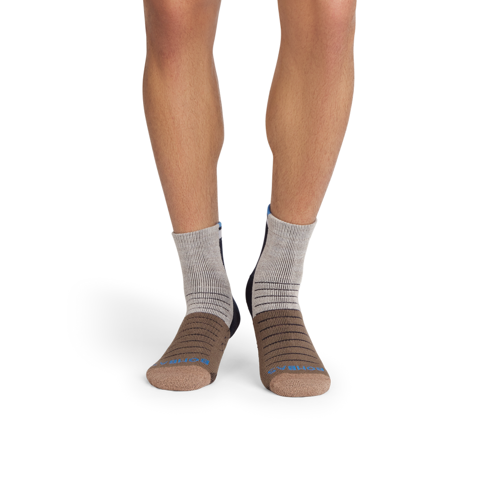 Hiking Quarter Socks - oat meal htr MO1 [10619]