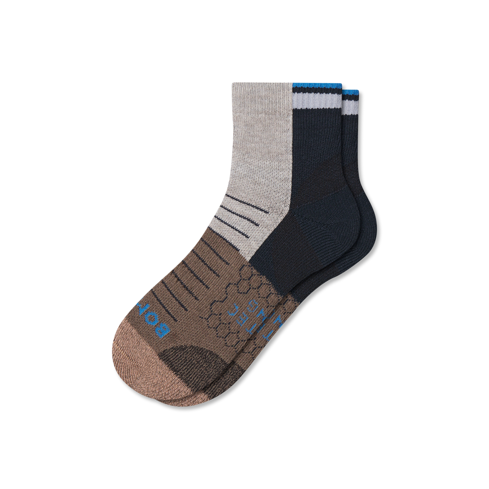 Hiking Quarter Socks - oat meal htr L [10619]