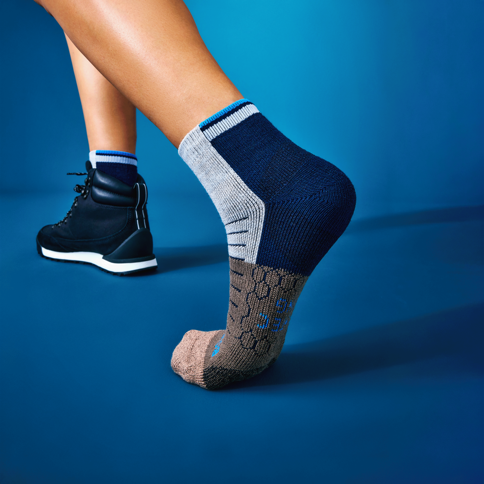 Hiking Quarter Socks - oat meal htr [LIFESTYLE] [10619]