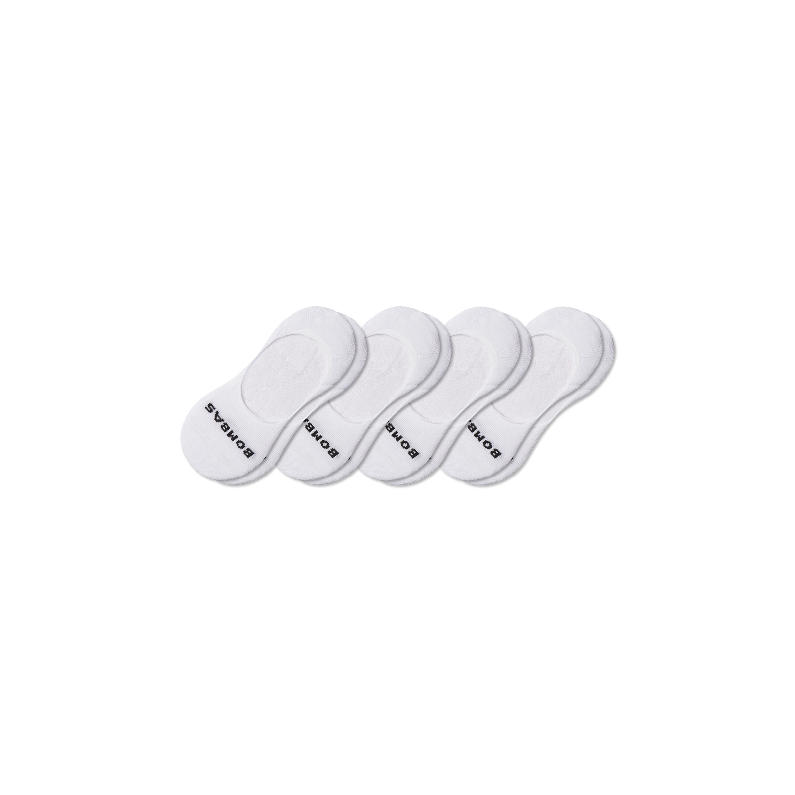 Mid-Cut No Show Socks - white L [10625]