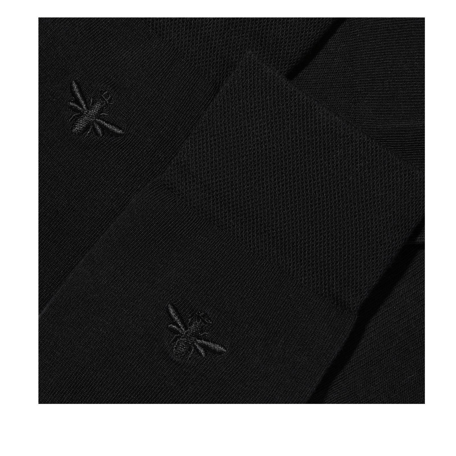 Dress Calf Socks - Onyx Detail [10705]