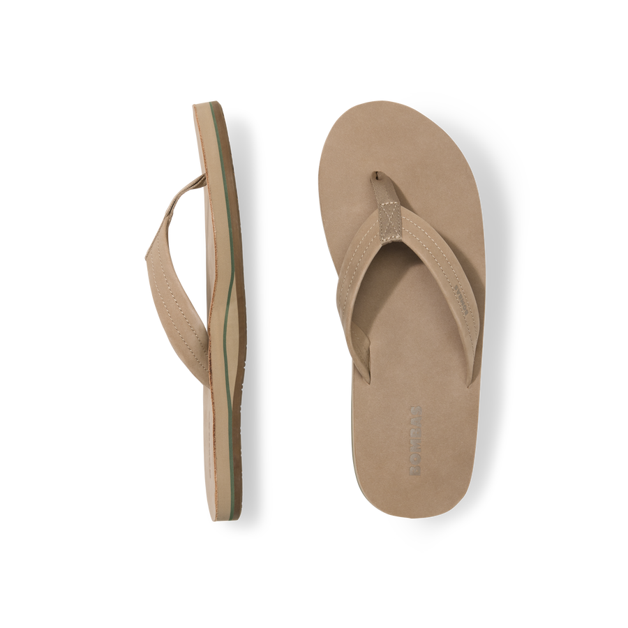 Men's Sunrise Leather Flip Flop - Cloud Sunday Ease