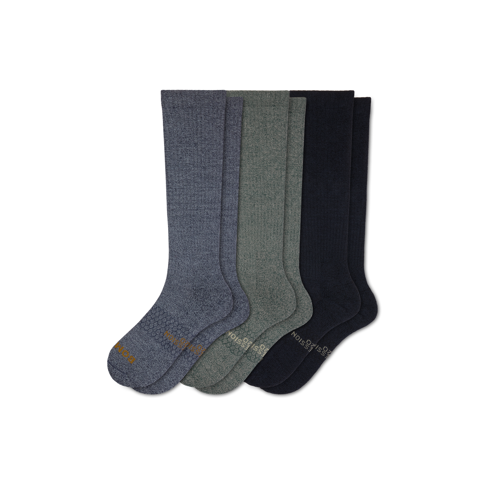 Everyday Compression Socks (15-20mmHg) - Sage Navy Mix L [11176]
