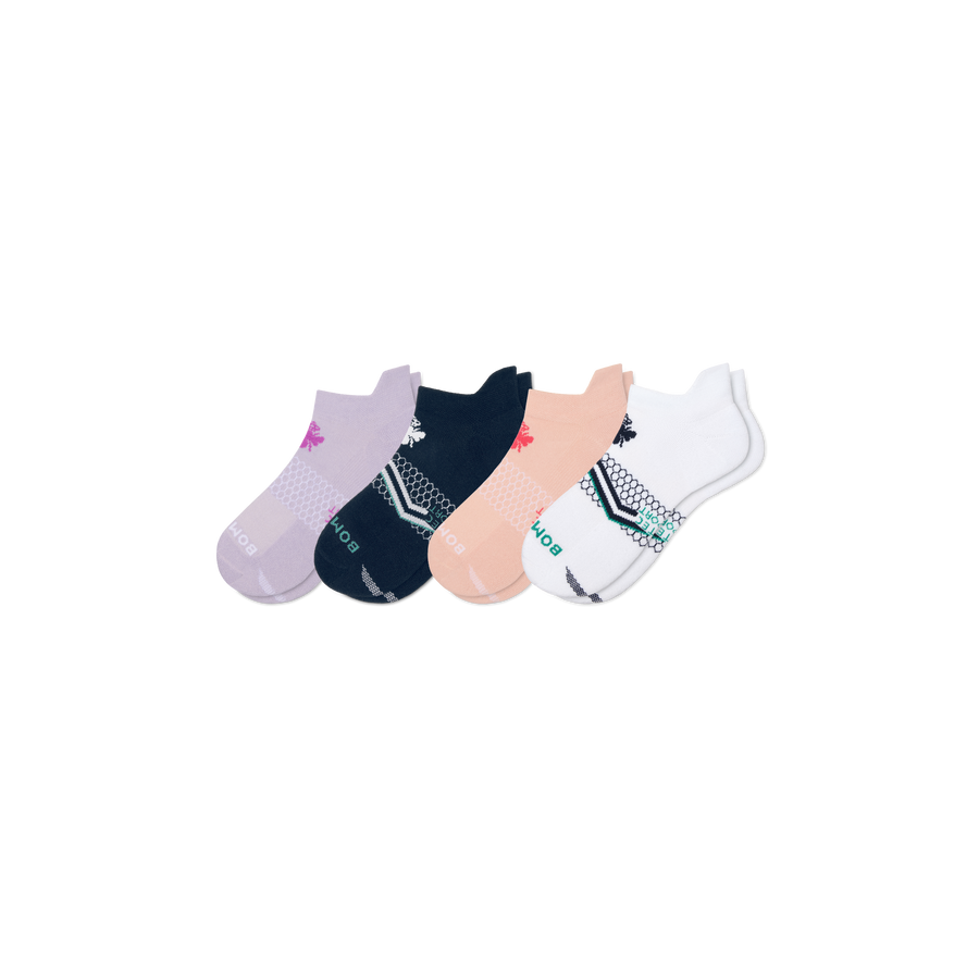 Women's All Sport Ankle Sock 4-Pack - Run Lounge Cushion