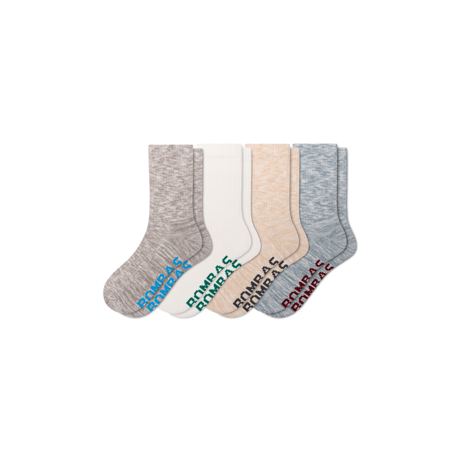 Men's Summer Ragg Half Calf Sock 4-Pack - Outdoor Crew Fit