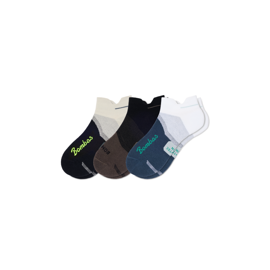 Men's Run Ankle Sock 3-Pack - Modern Crew Pair