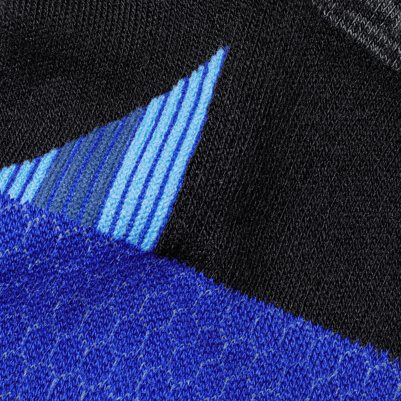 Running Ankle Socks - Neon Sapphire Detail [3106]