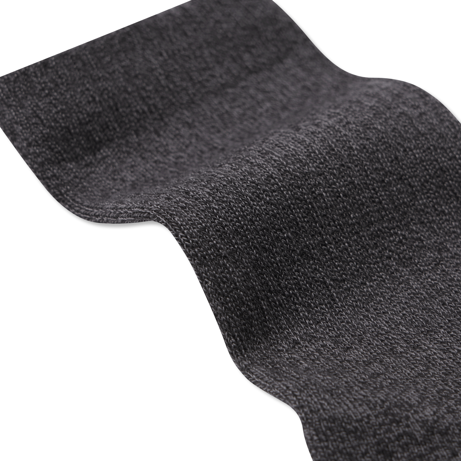 Youth Marl Calf Socks - Black / Washed Black Detail [3129]