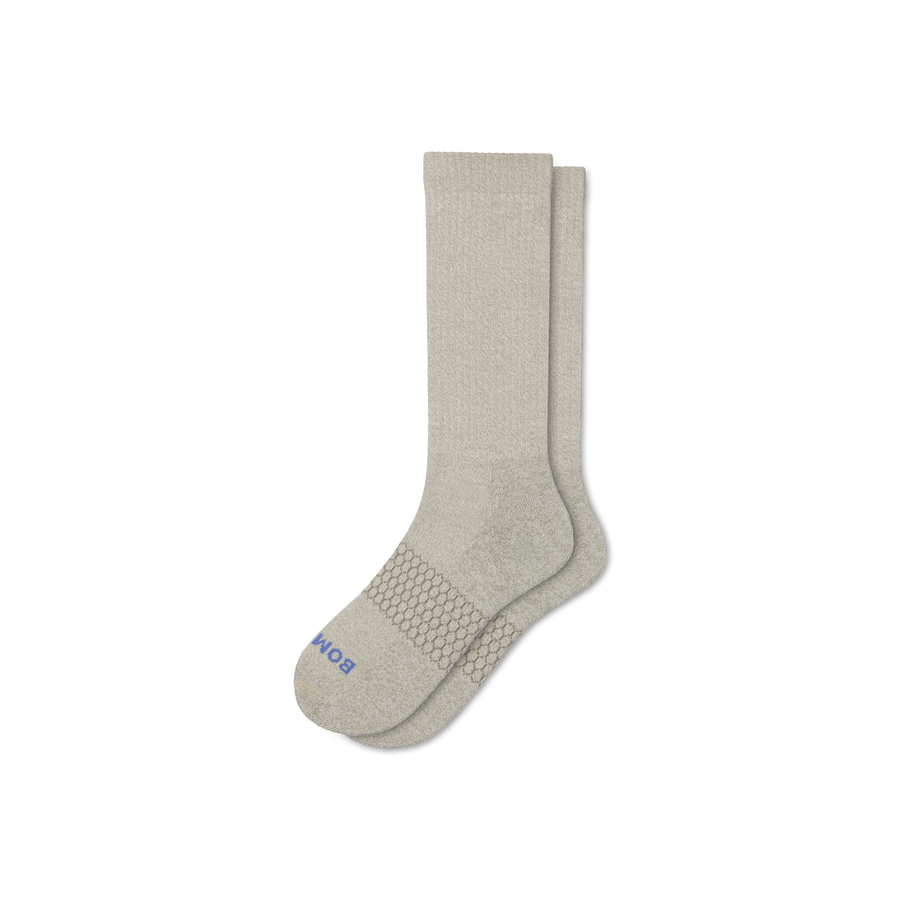 Men's Marl Calf Socks - Easy Everyday Pair