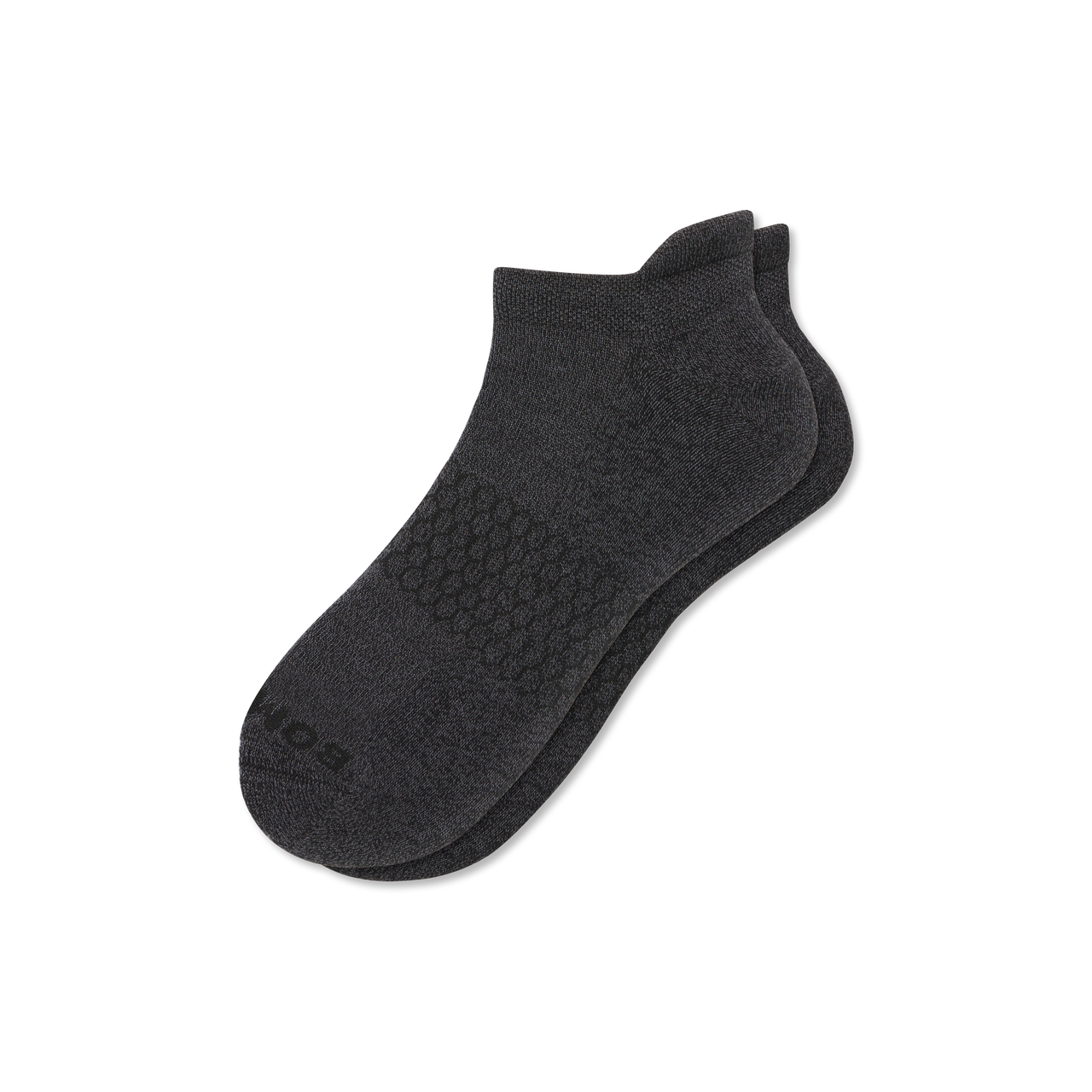 Marl Ankle Socks - Black / Washed Black L [3360]