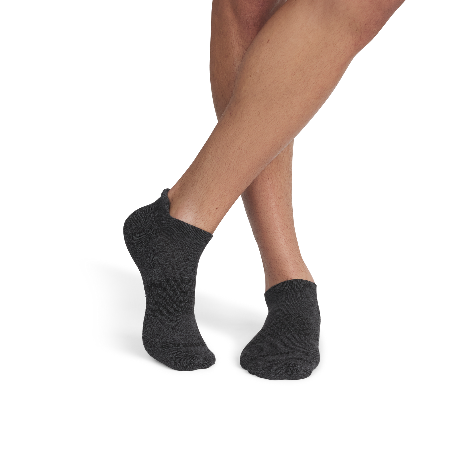 Marl Ankle Socks - Black / Washed Black MO1 [3360]