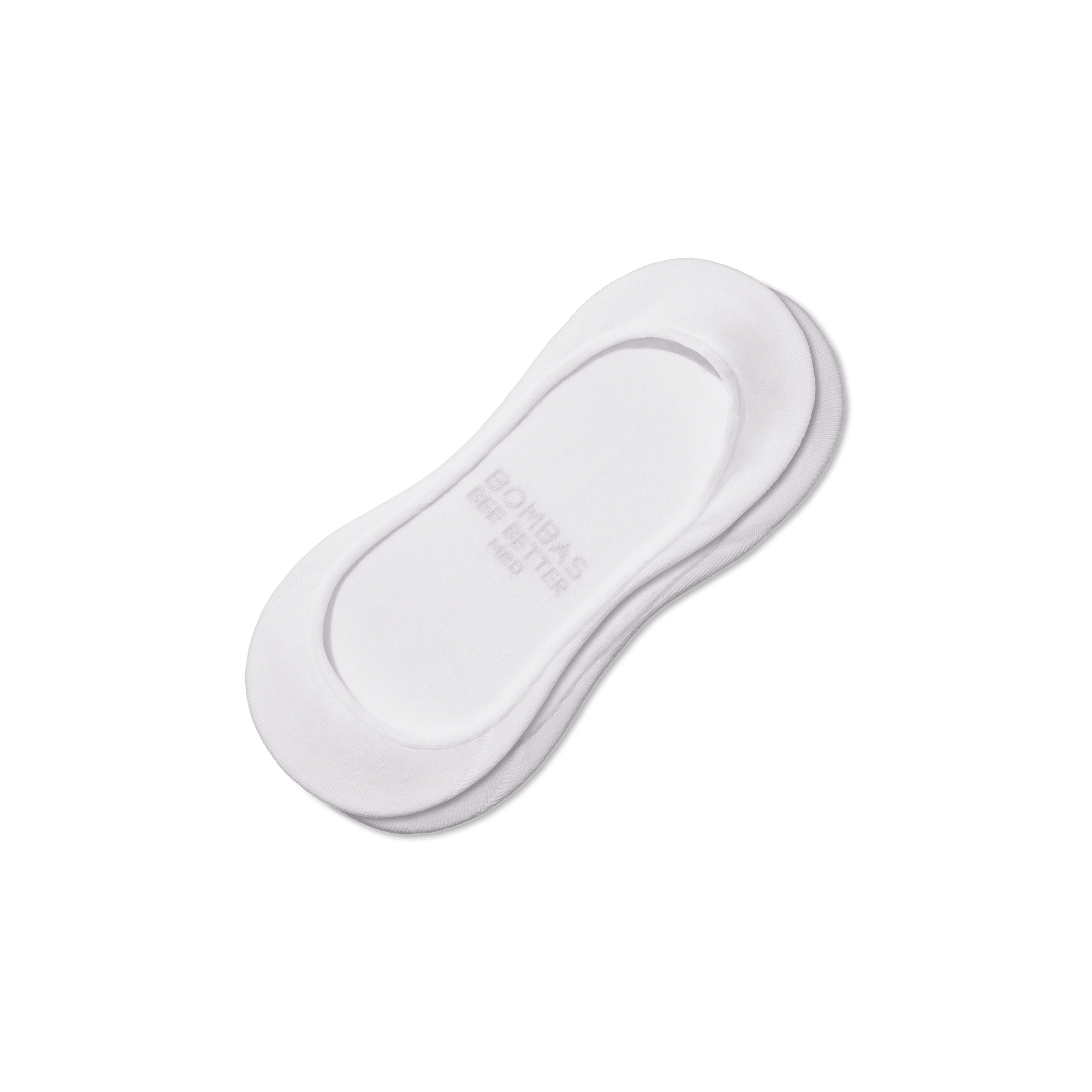 Low-Cut No Show Socks White L