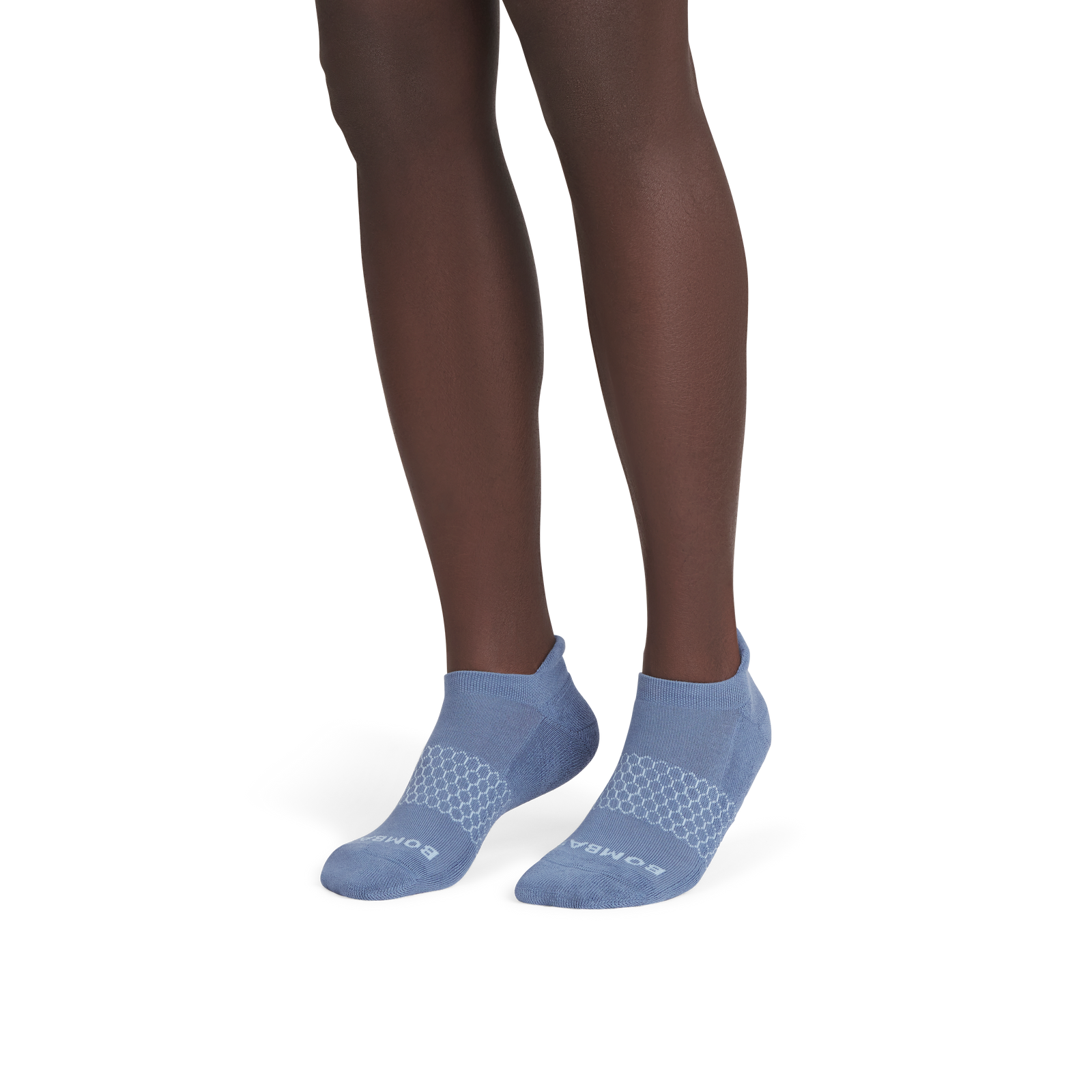 Men's Solids Ankle Socks - blue smoke MO1 [3572]
