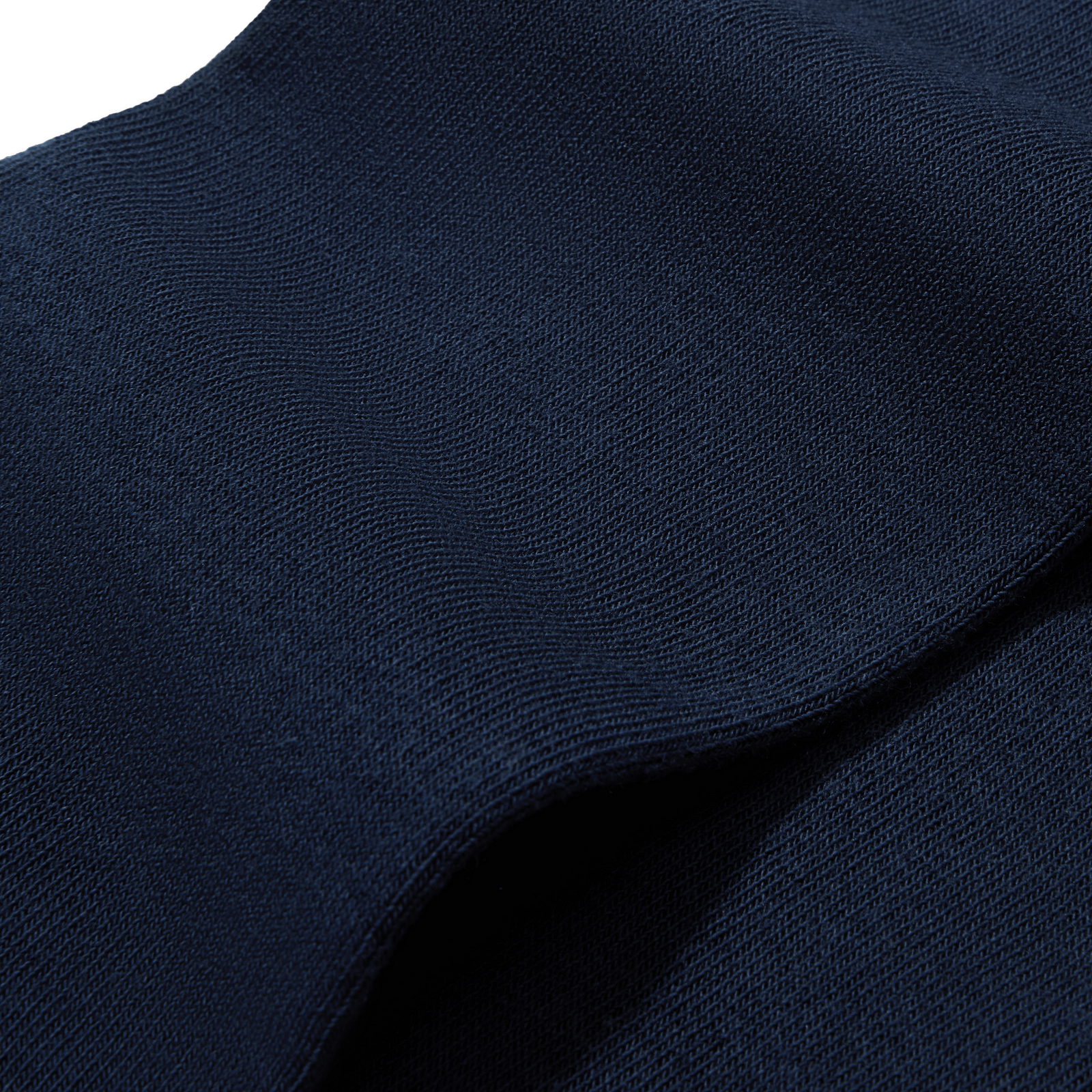 Women's Lightweight Calf Socks - Navy Detail [3679]