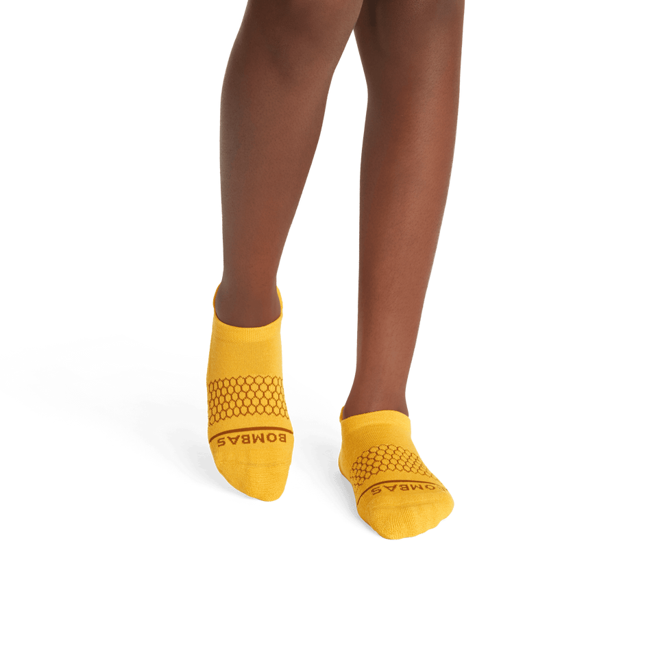 Merino Wool Blend Ankle Socks - Amber YO1 [3729]