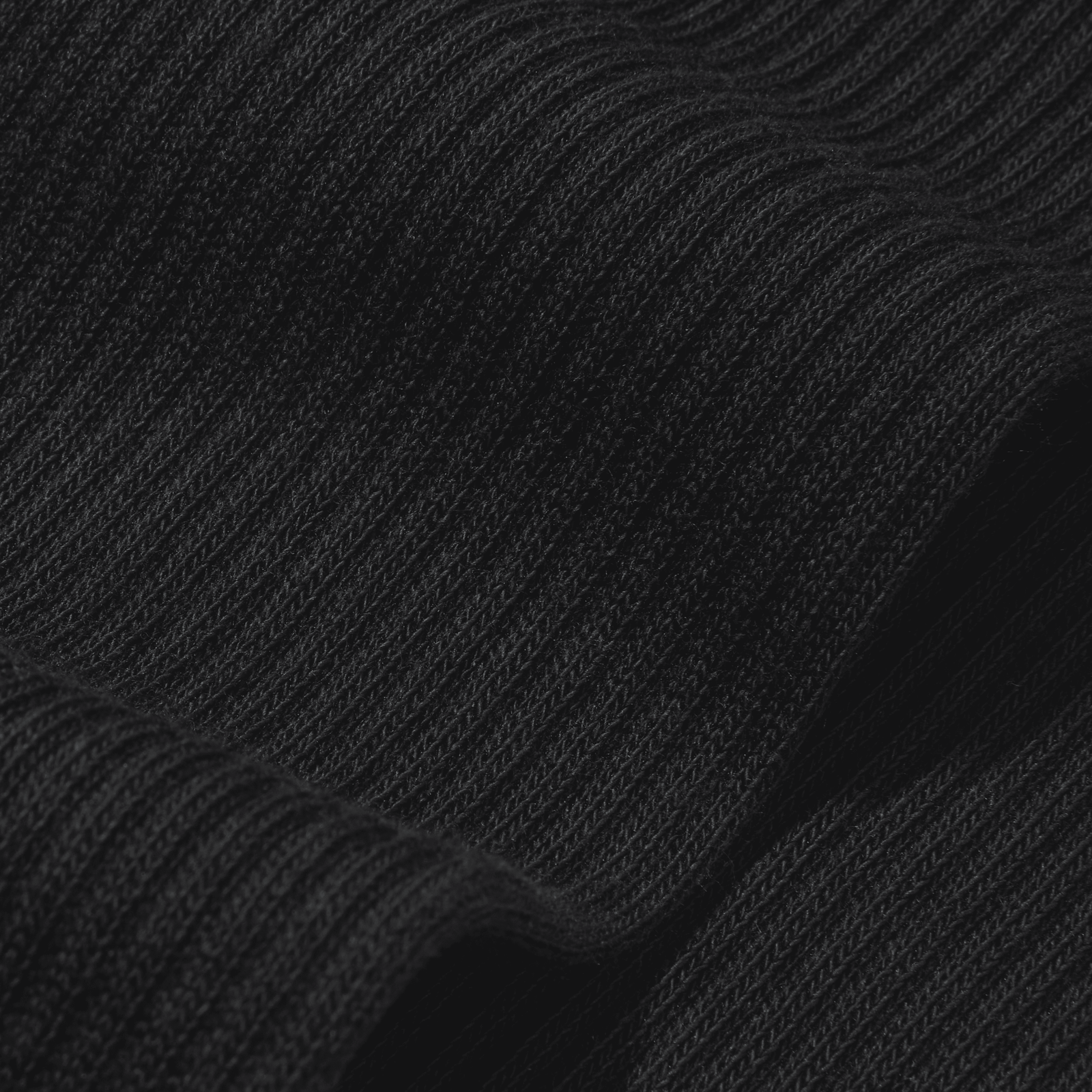 Modern Rib Calf - Black Detail [5701]