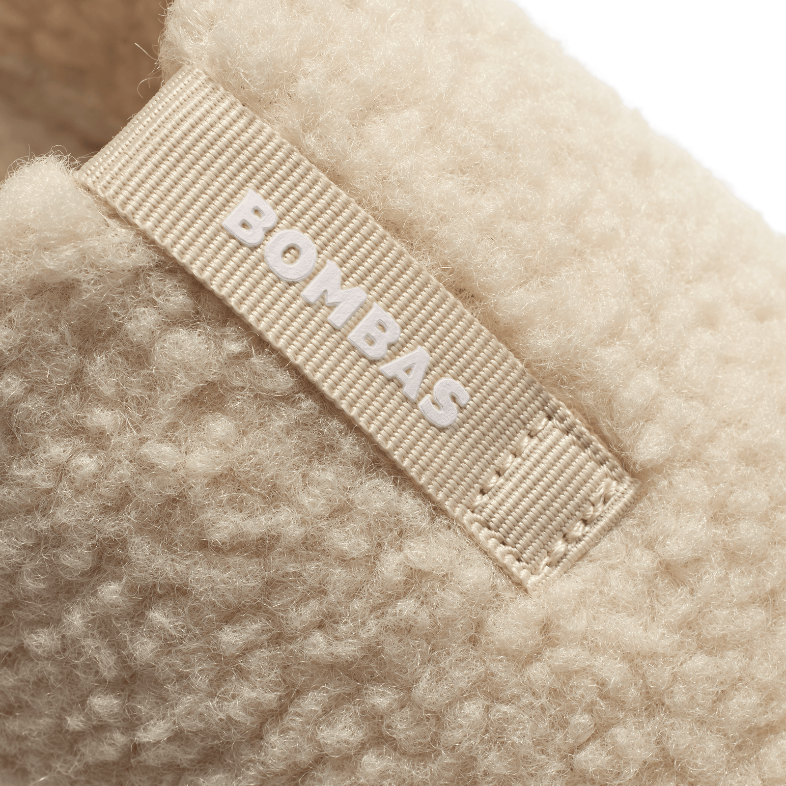 Women's Sunday Slipper - Cream Detail 1 [6074]