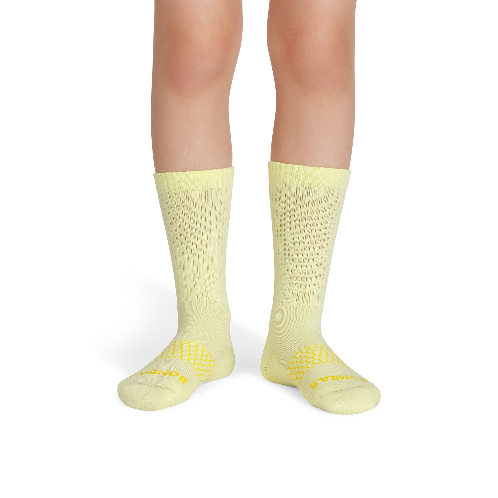 Youth Solids Calf Socks - light meringue YO1 [6570]