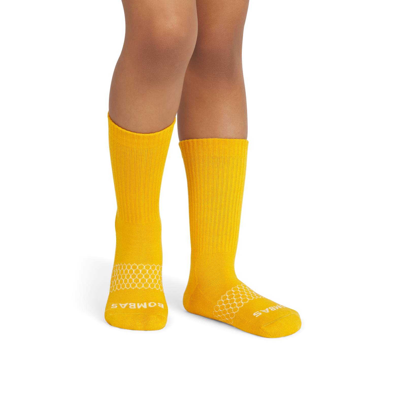 Youth Solids Calf Socks - ochre YO1 [6570]