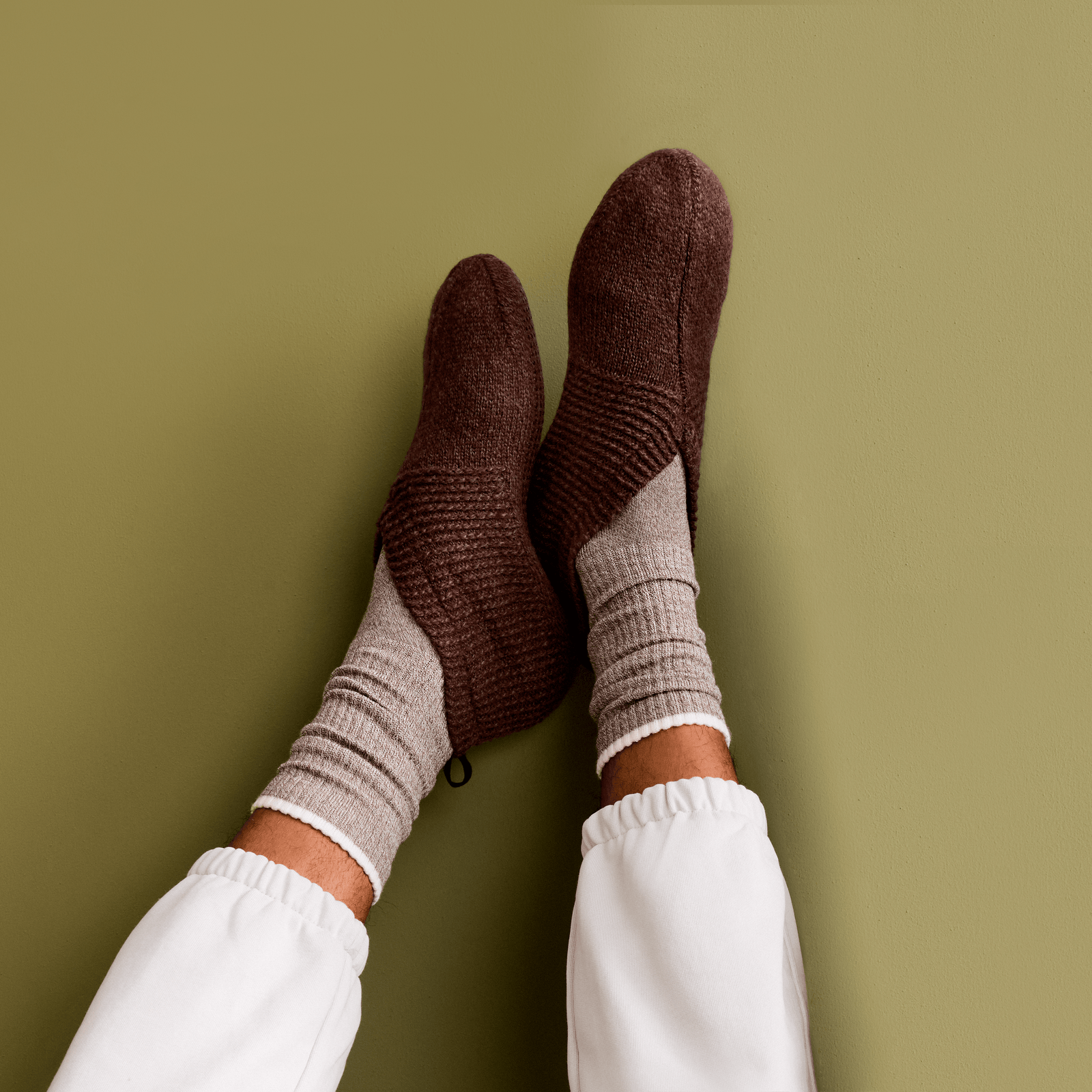 Adult Marl Gripper Slipper - All Spice [LIFESTYLE] [6717]