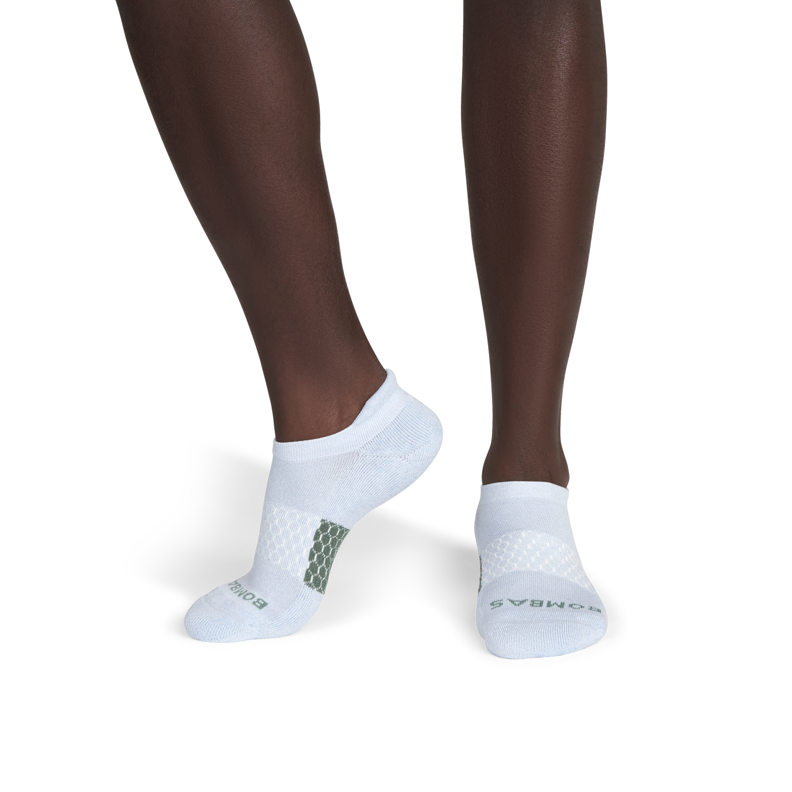 Marl Ankle Socks - Dawn Blue Dark Sage MO1 [6973]
