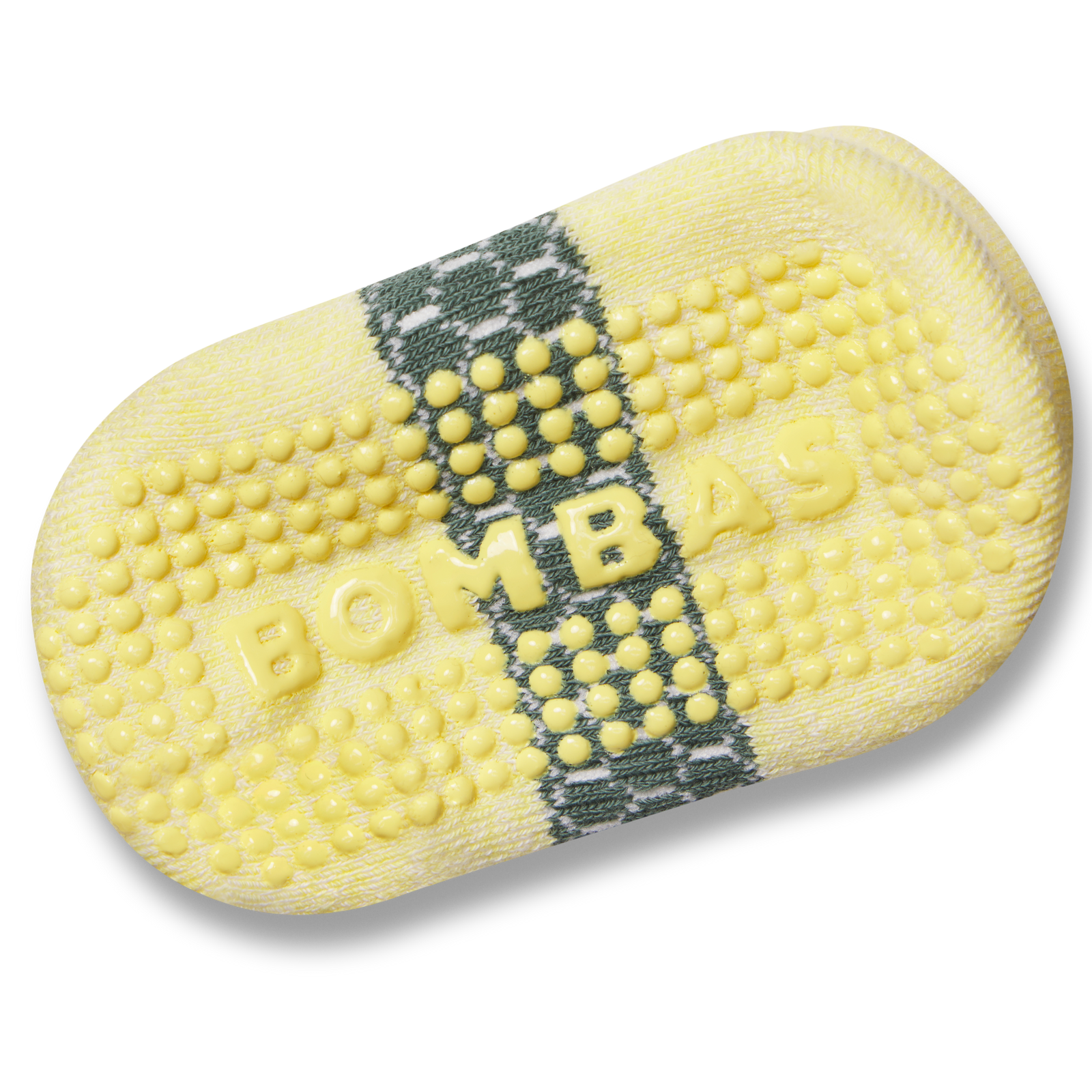 Toddler Marl Gripper Ankle Socks - Glow / Soft White Detail [7032]