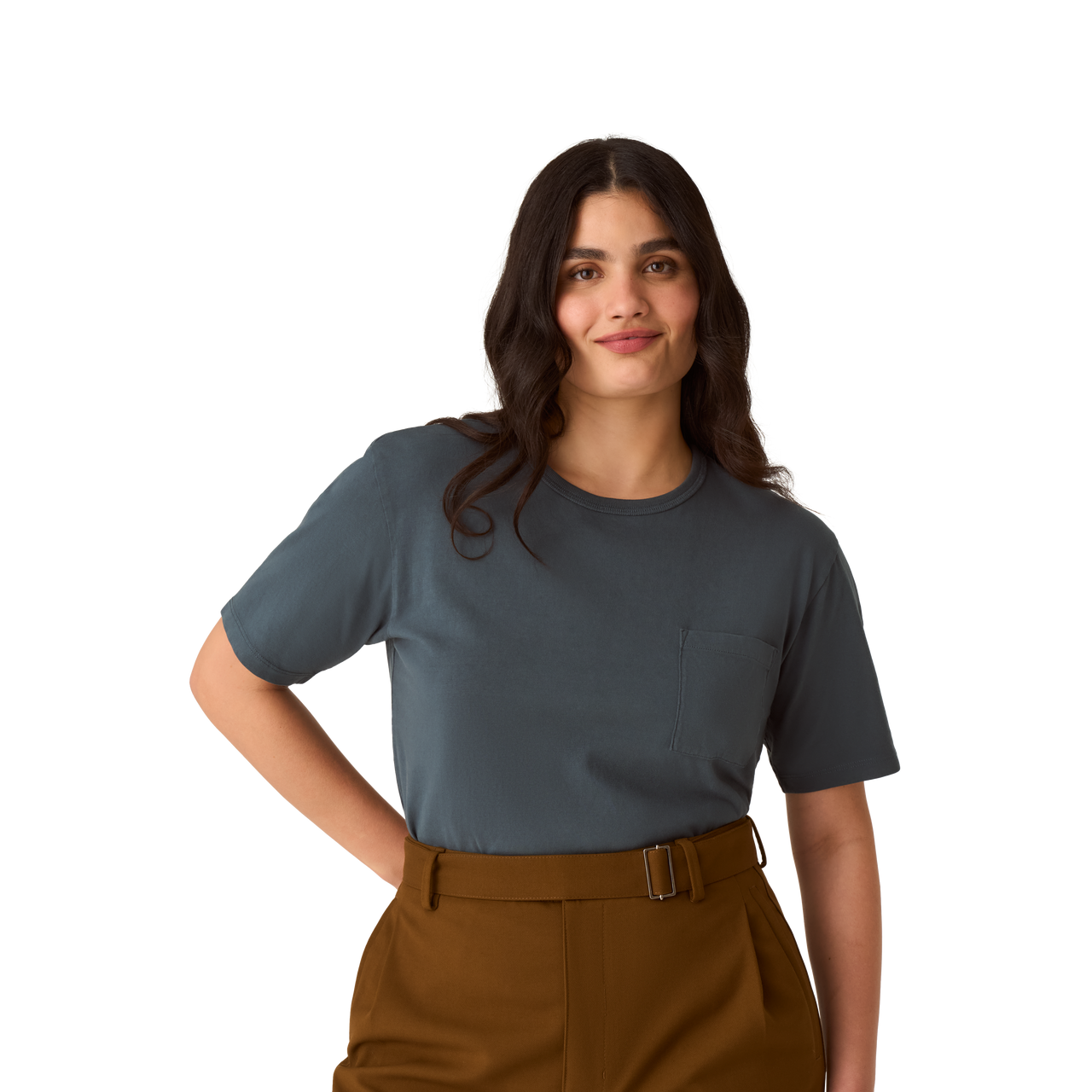 Premium Weight T-Shirt - Pebble WO1 [7248]