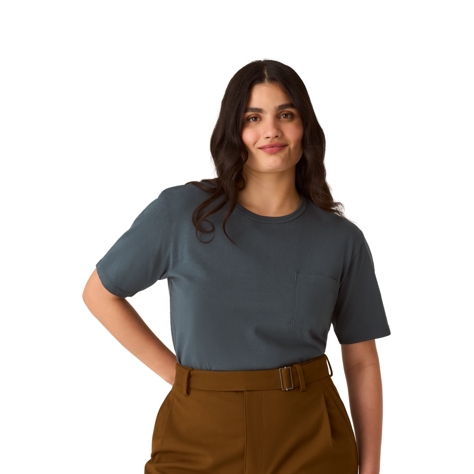 Premium Weight T-Shirt - Pebble WO1 [7248]