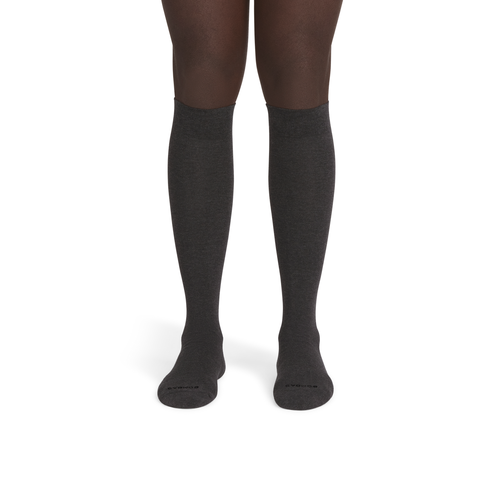 Dress Knee High Socks - dark grey htr MO1 [7281]
