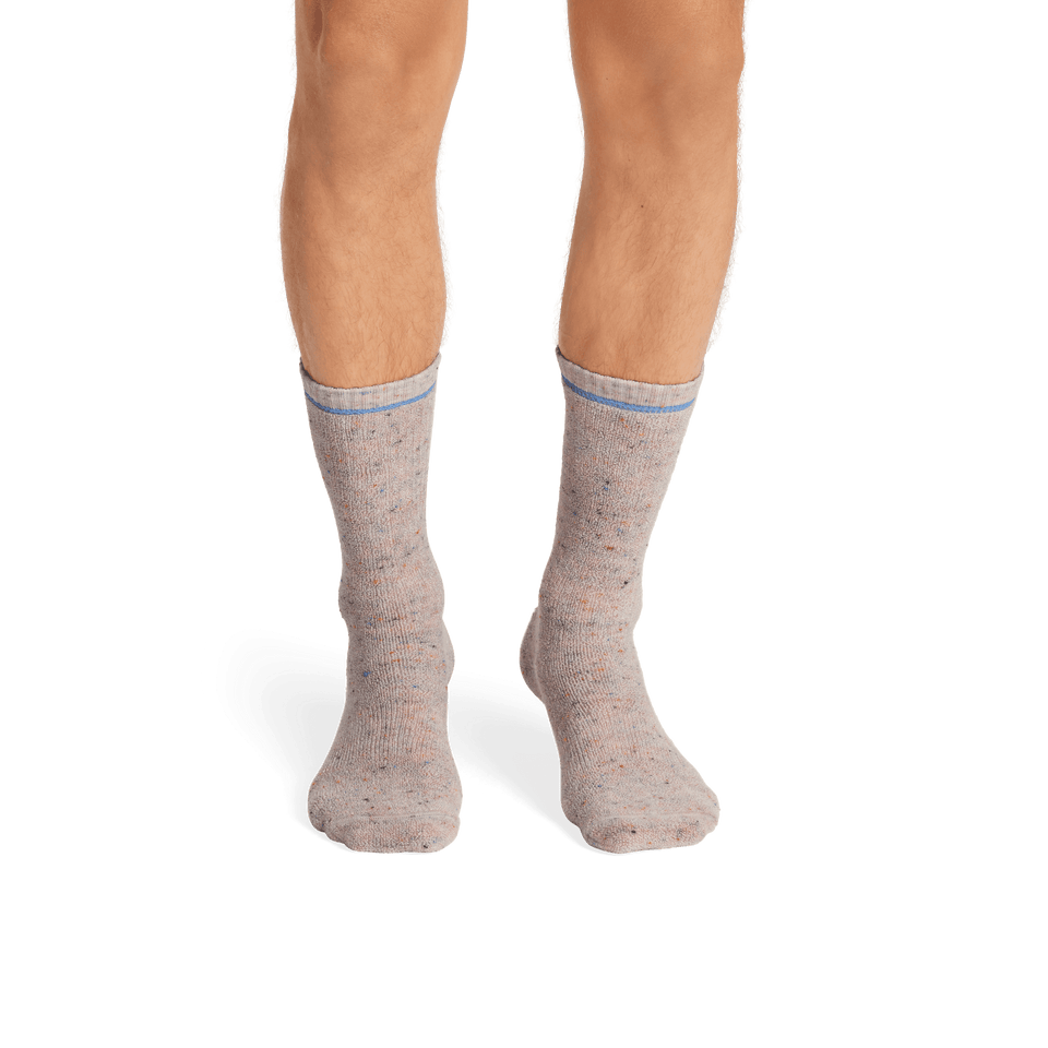 Merino Wool Blend Terry Socks Ecru MO1