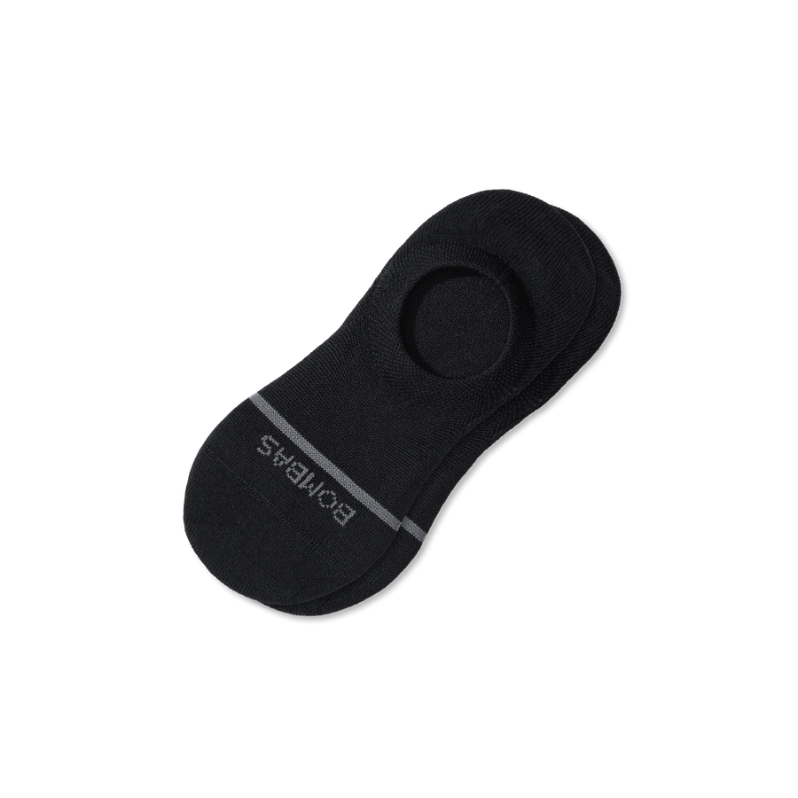 Men's Lightweight Merino Wool Blend No Show Socks - Breathable Everyday Cushion