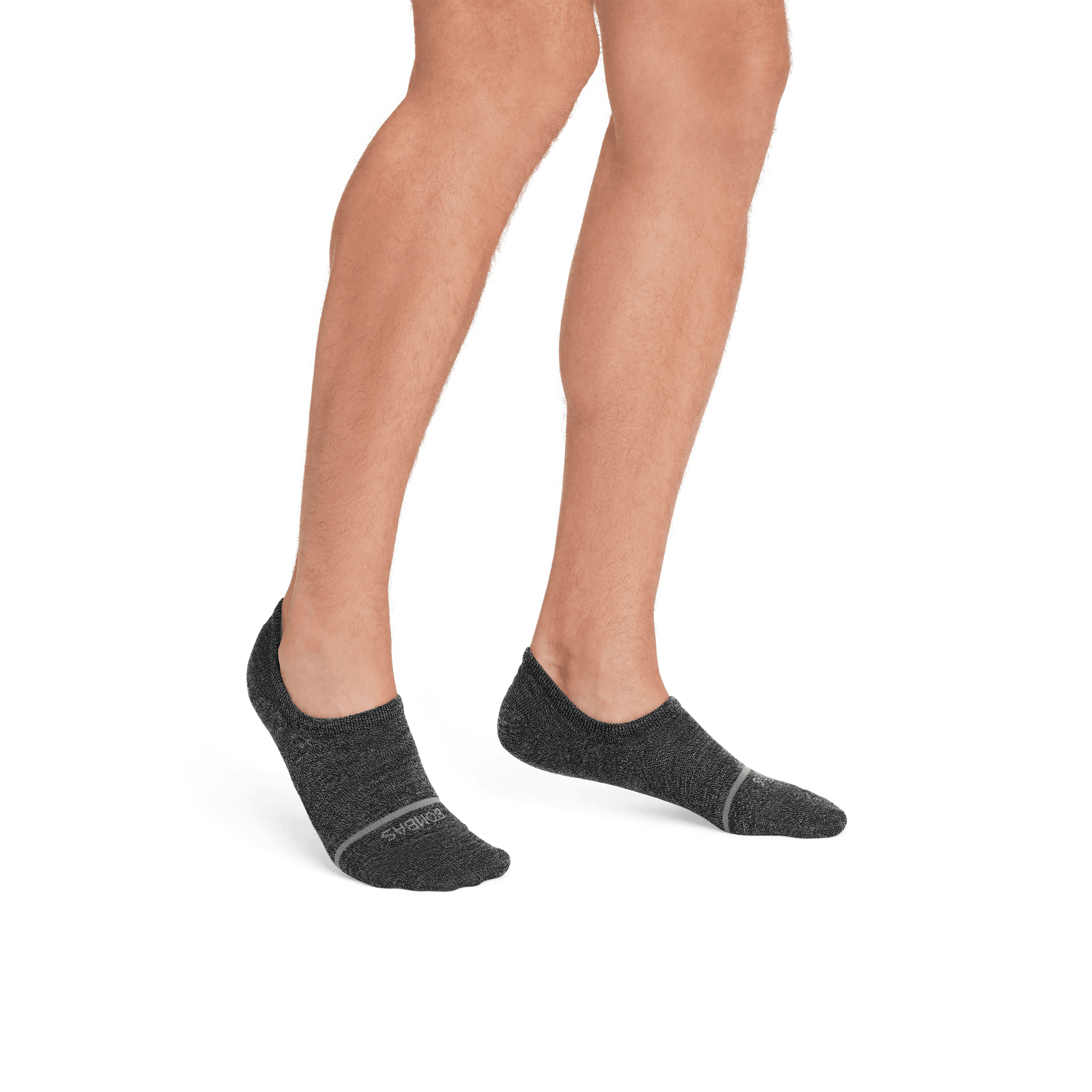 Lightweight Merino Wool Blend No Show Socks charcoal-MO-3-transparent