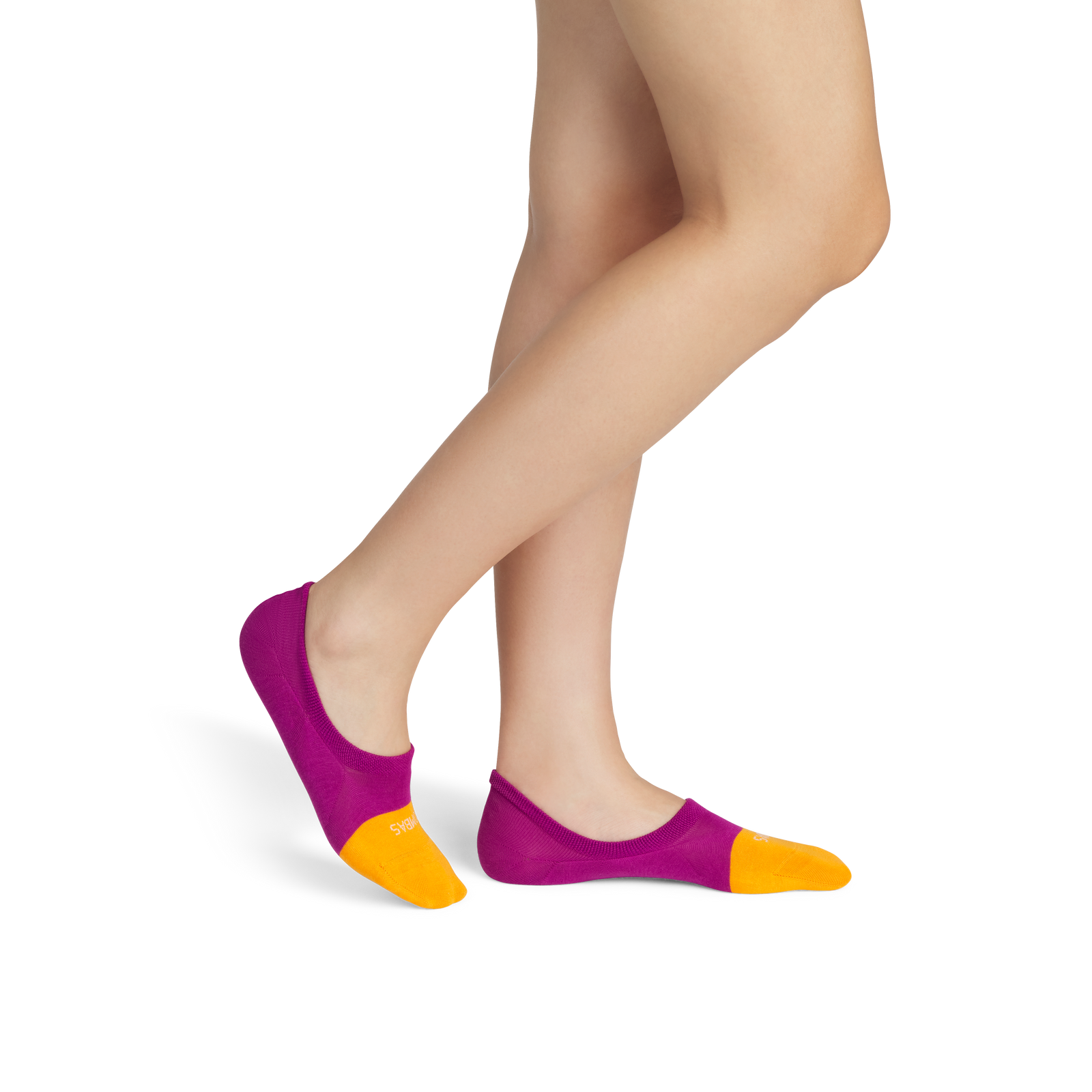 Lightweight No Show Socks - vivid magenta WO1 [7555]