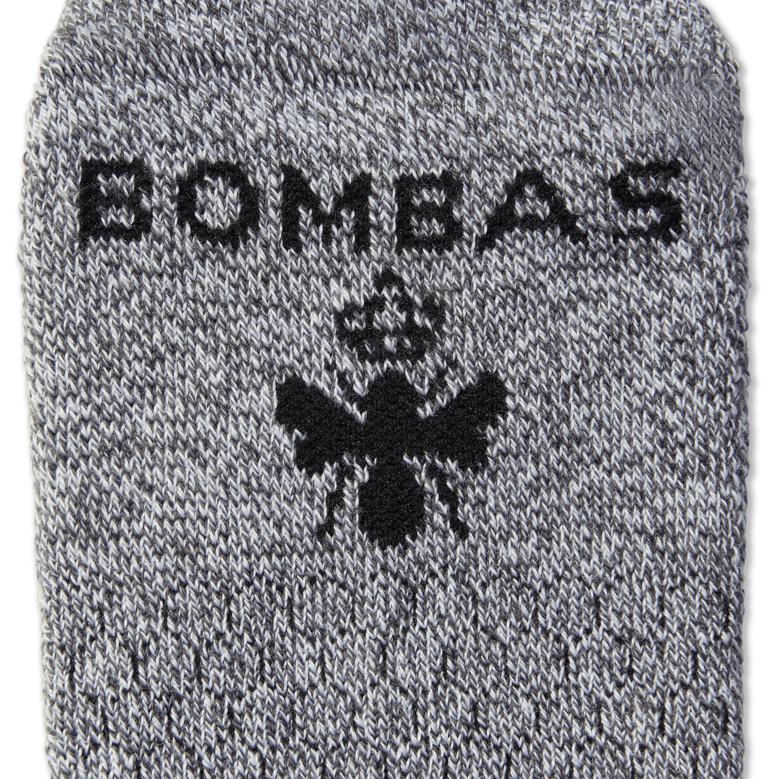 Performance Compression Ankle Socks (20-30mmHg) Charcoal Detail