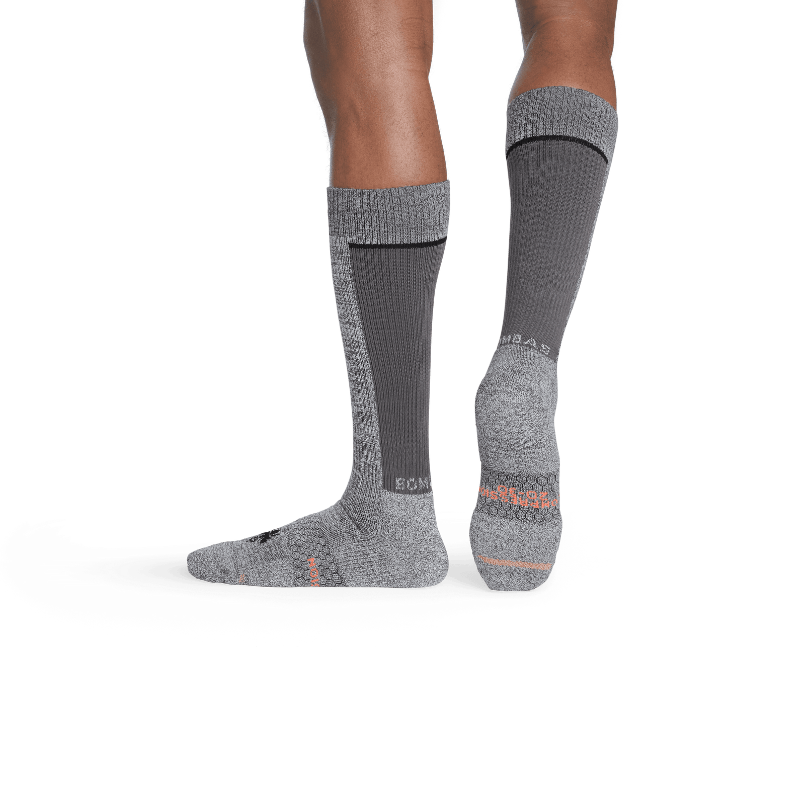Performance Compression Knee High Socks (20-30mmHg) Charcoal MO2 [9236]