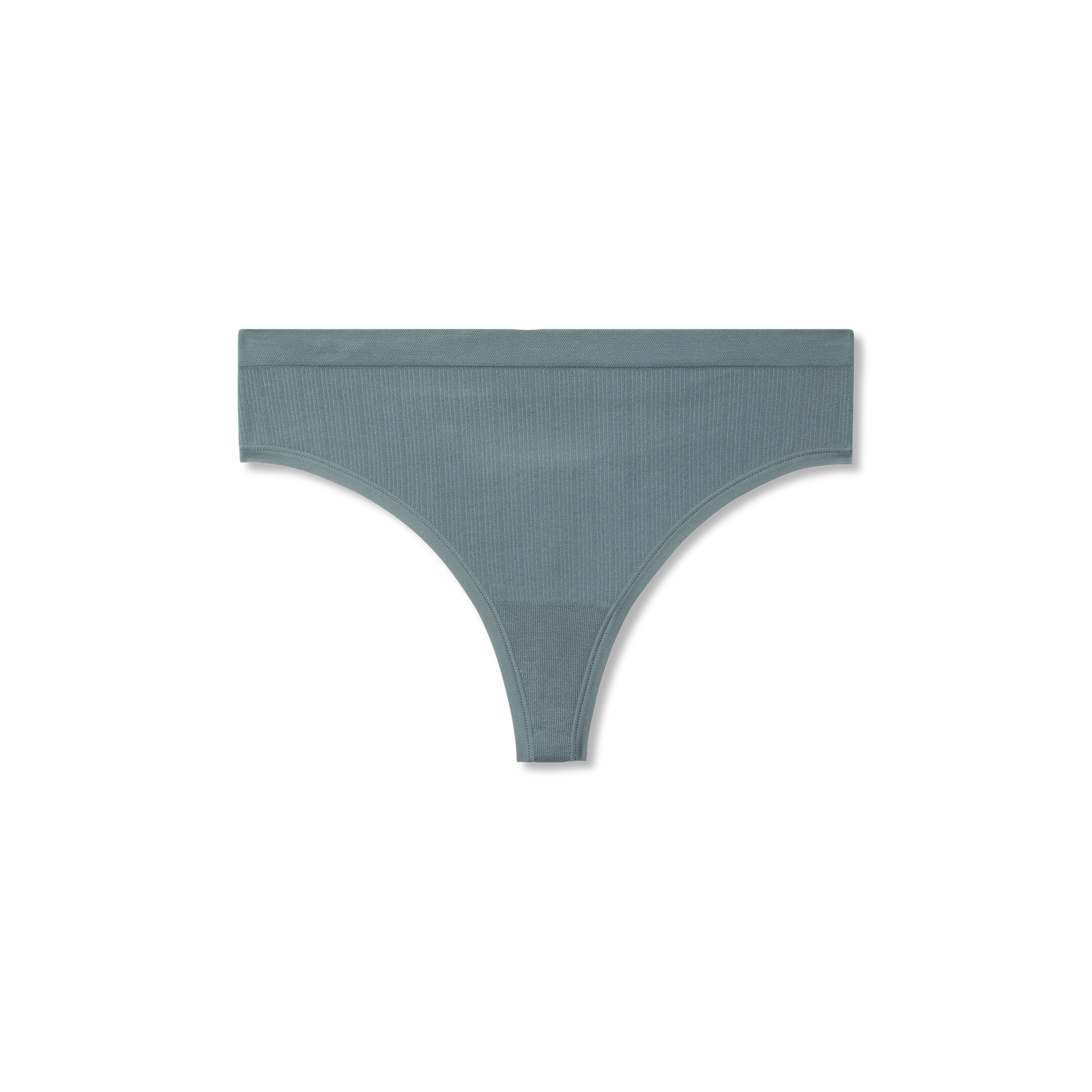 Women's Seamless Thong - Grey Surf L [7714]