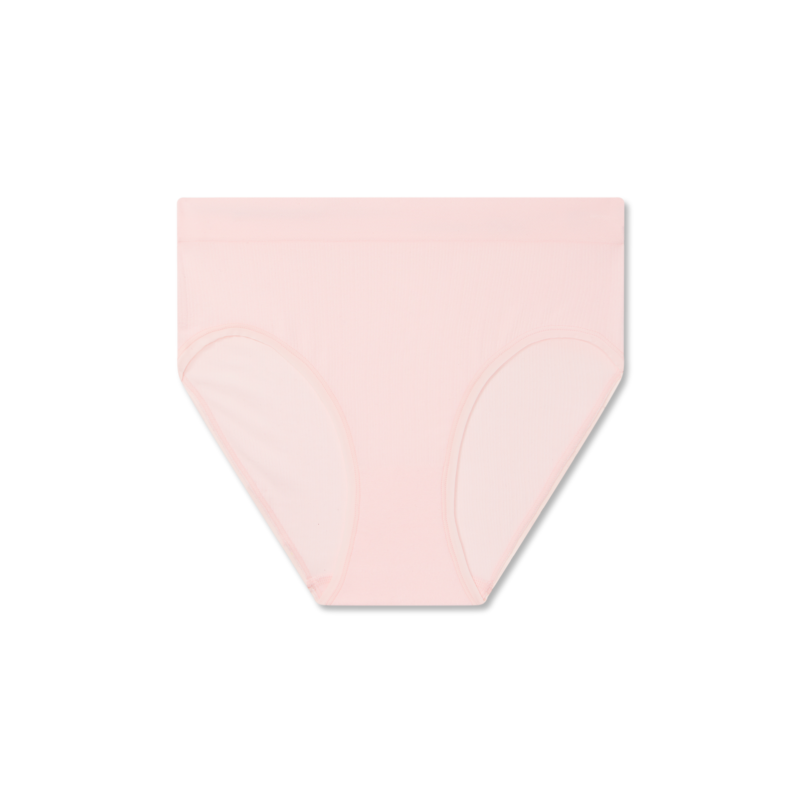 Women's Seamless High Rise Brief - Blush L [7718]